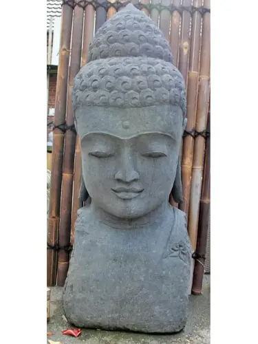 Product image of the product “Buddha Bust, in the sizes 50cm to 150cm, antique finish ”